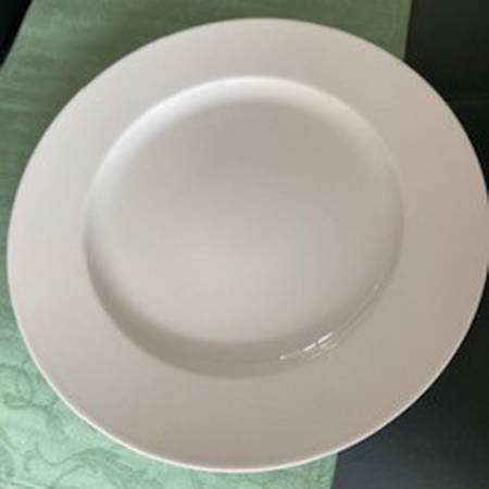 Tipo White 13" Chop Plate (Round Platter)