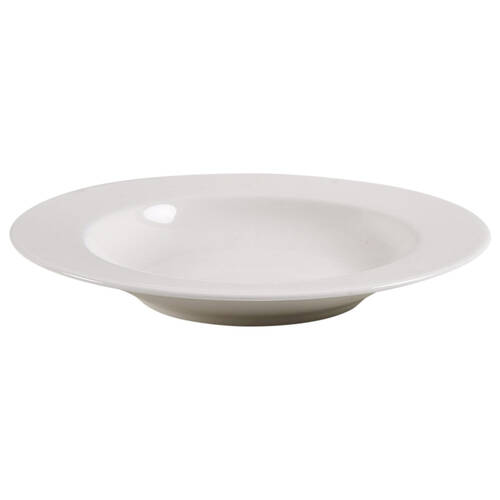 Tipo White Large Rim Soup Bowl