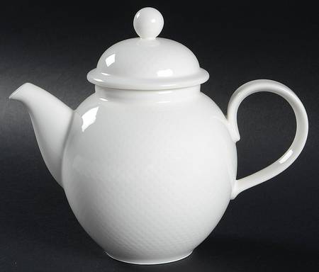 Tipo White Small Coffee Pot & Lid