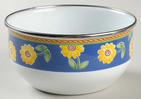 Twist Clea 5 3/4" Metal Bowl