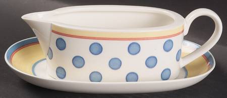 Twist Anna Gravy Boat & Underplate/Relish