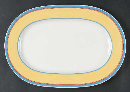 Twist Anna 13" Oval Serving Platter