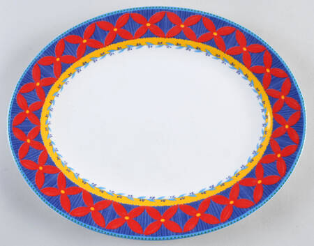 Samba 13" Oval Serving Platter