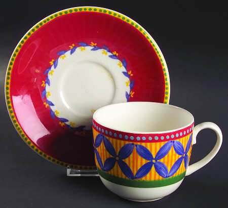 Samba Breakfast Cup & Saucer Set