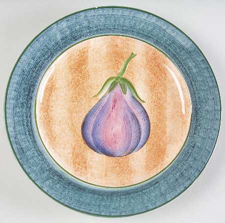Harvest Vegetables (Not Embossed) Wall Plate