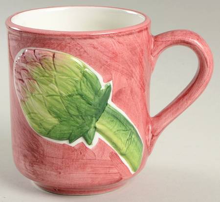 Embossed Vegetables Mug