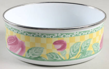 A Rose 6" Metal Bowl