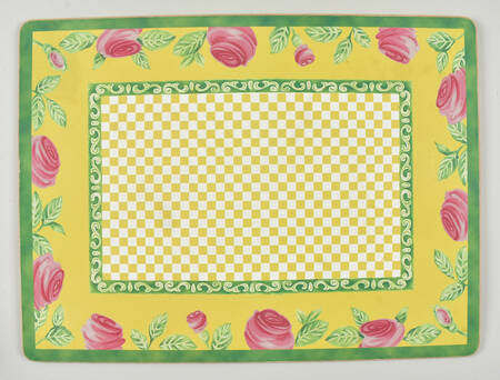 A Rose Corkboard Placemat