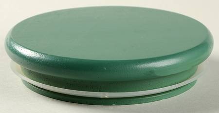 A Rose Wood Lid for Small Metal Canister