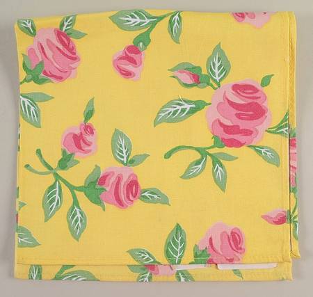 A Rose Cloth Napkin