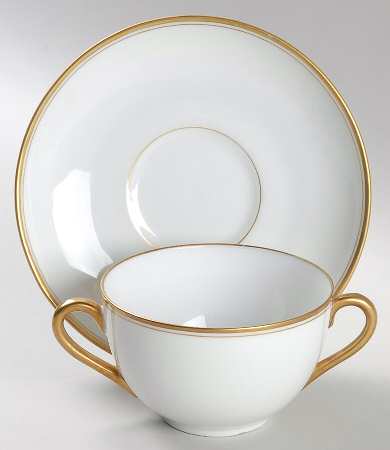 VTO15 Flat Bouillon Cup & Saucer
