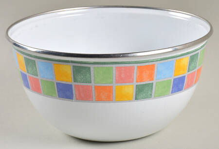 Twist Alea Limone 7 1/4" Metal Bowl