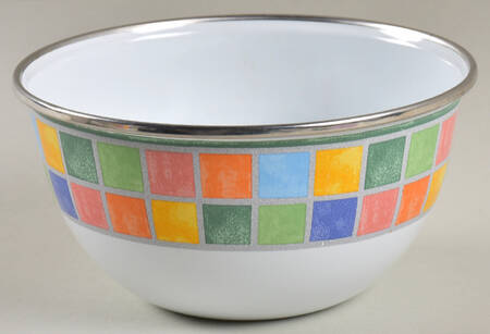 Twist Alea Limone 5 3/4" Metal Bowl