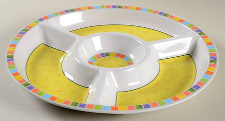 Twist Alea Limone 1 Piece Melamine Chip & Dip