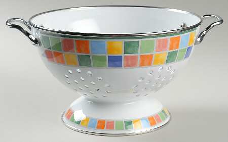 Twist Alea Limone Metal Colander