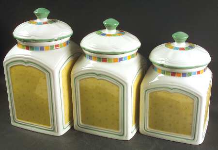 Twist Alea Limone (3 Piece) Canister Set (Box Set)