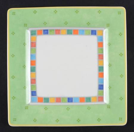 Twist Alea Verde Square Salad Plate