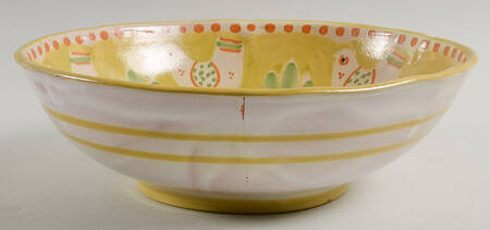 Campagna-Chicken 9" Round Vegetable Bowl