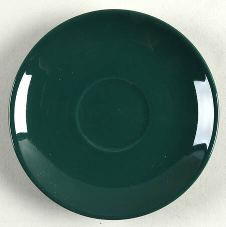 Prisma Hunter Green Saucer for Demitasse Cup