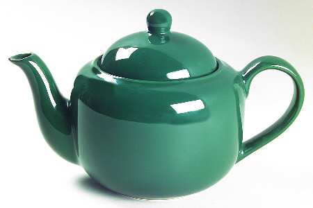 Prisma Hunter Green Teapot & Lid