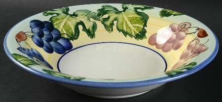 Disegno Large Rim Soup Bowl