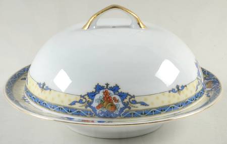 Oxford Round Covered Butter
