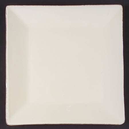 Crema Square Dinner Plate