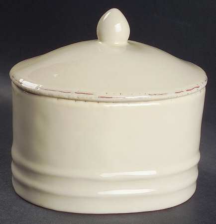 Crema Oval Box & Lid
