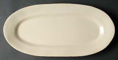Crema 16" Oval Serving Platter