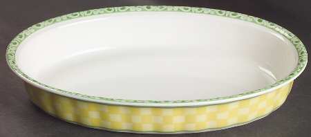 Summerhouse 14" Oval Baker by Villeroy & Boch