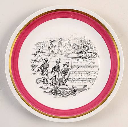 Opera Luncheon Plate
