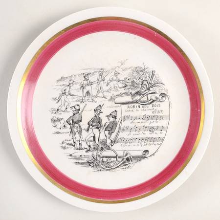 Opera Salad Plate