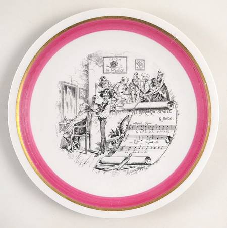 Opera Salad Plate