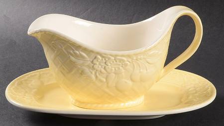 Piemont Estivo Gravy Boat & Underplate/Relish