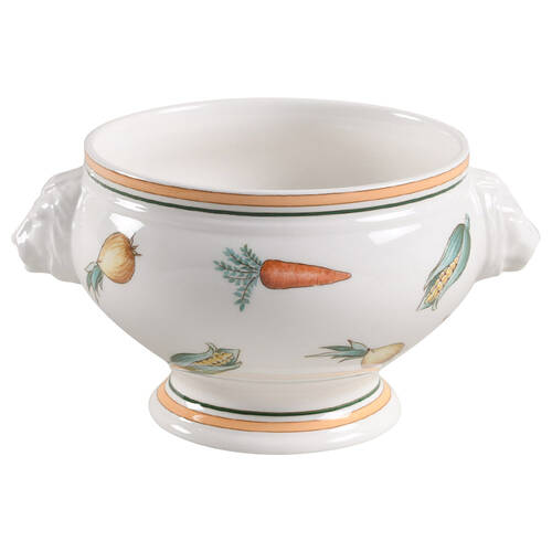 A La Ferme Lion Bowl with Lion Head Handles