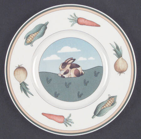 Les Animaux Bread & Butter Plate