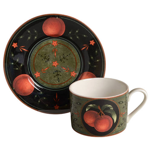 Passion Flat Cup & Saucer Set