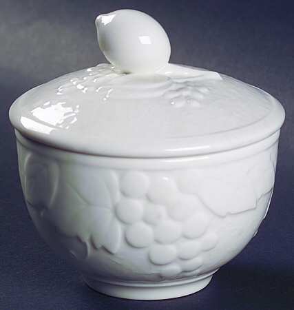 Chardonnay Sugar Bowl & Lid