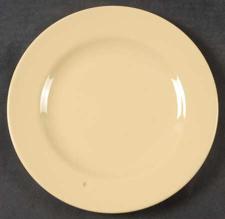 Prisma Yellow (Vanilla) Salad/Dessert Plate