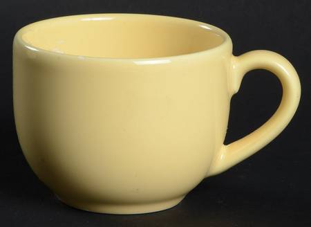 Prisma Yellow (Vanilla) Flat Demitasse Cup