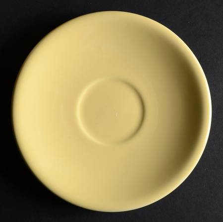 Prisma Yellow (Vanilla) Saucer for Breakfast Cup
