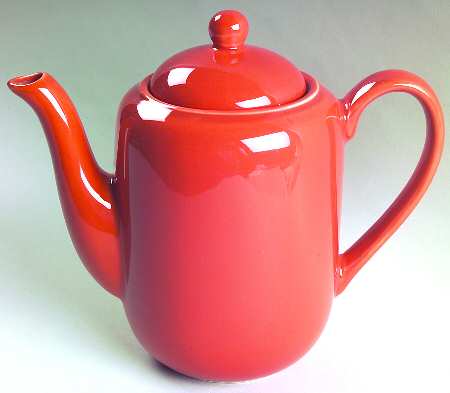 Prisma Terra Cotta (Brick) Coffee Pot & Lid
