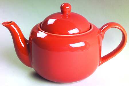 Prisma Terra Cotta (Brick) Teapot & Lid