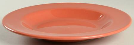 Prisma Terra Cotta (Brick) Large Rim Soup Bowl