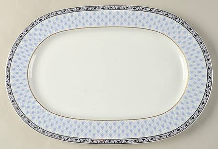 Azurea 13" Oval Serving Platter