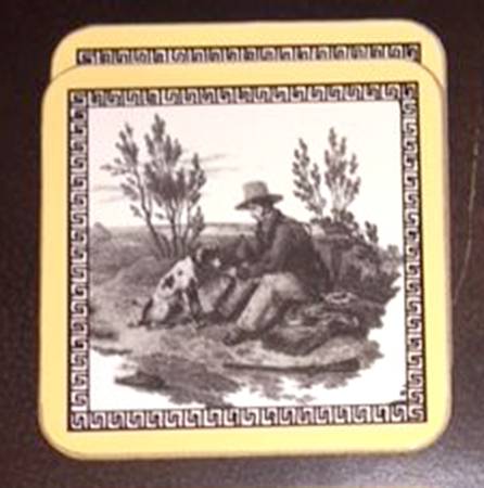 Audun Ferme Square Corkback Coaster