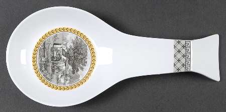 Audun Ferme Melamine Spoon Rest (Holds 1 Spoon)