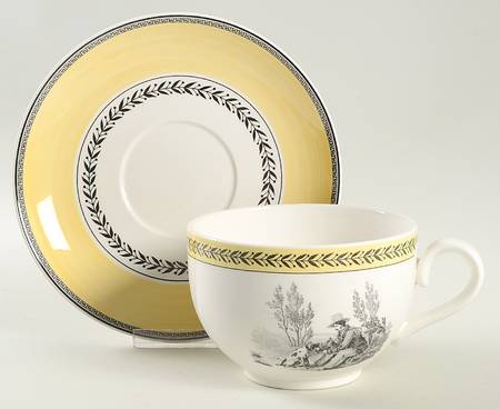 Audun Chasse Jumbo Cup & Saucer Set by Villeroy & Boch