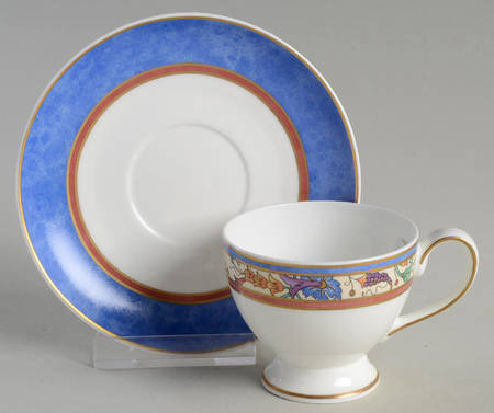 Madeline Flat Demitasse Cup & Saucer Set