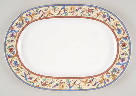 Madeline 13" Oval Serving Platter
